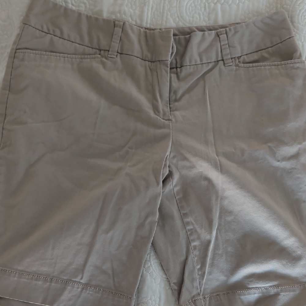 The Limited Women's Tan Bermuda Shorts
